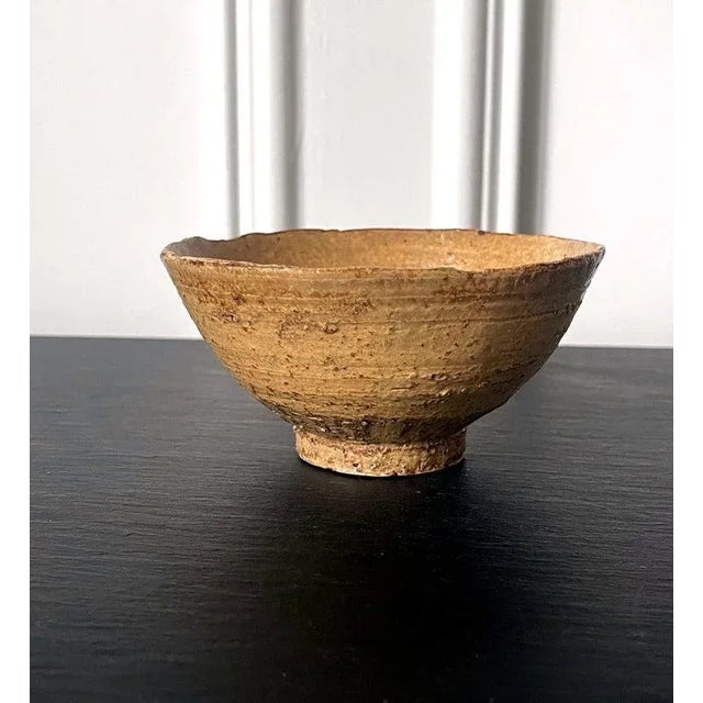 Asian Korean Ceramic Ki-Irabo Tea Bowl Chawan Joseon Dynasty For Sale - Image 3 of 13