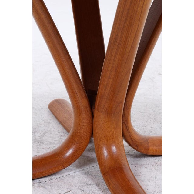 Vintage Dining Table in Teak, 1960s For Sale - Image 9 of 13