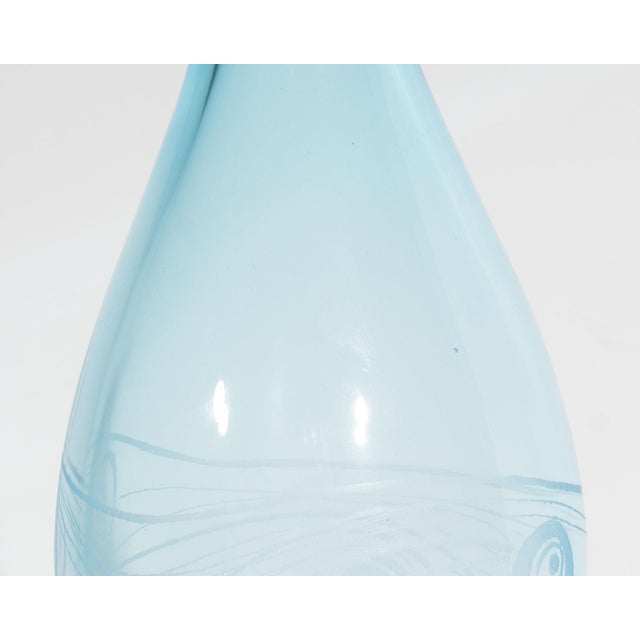 Contemporary Peter Pelzel 2003 “Motivio X” Murano Art Glass Vase For Sale - Image 3 of 7