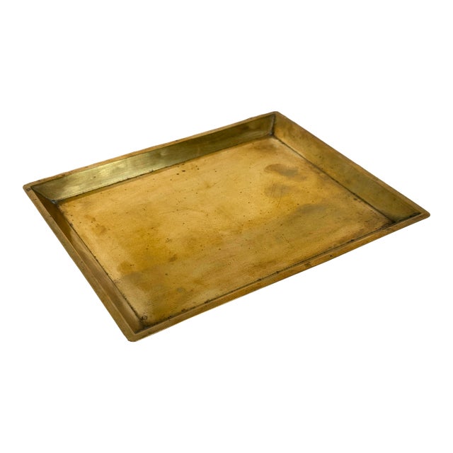 Brass Tray by Bradley & Hubbard For Sale