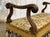 Wood Antique Walnut Window Seat, 1900s For Sale - Image 7 of 15