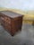 Carved Wood Commode, Regency/Louis XV Style, 18th Century An elegant antique walnut commode, opening with three wide...