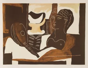 1980s "Nature Morte" Lithograph After Pablo Picasso