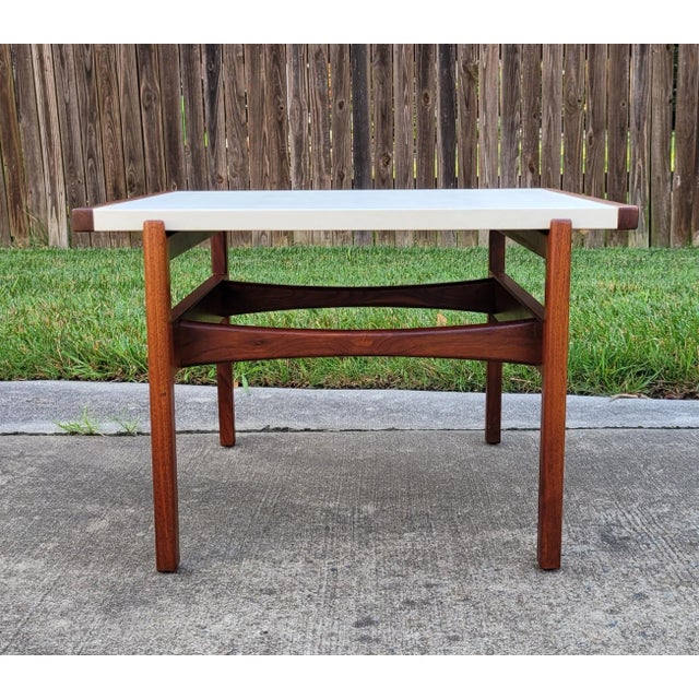 1960s Mid Century Jens Risom Side Table | Chairish
