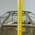 Vintage Hexagonal Brass Ceiling Lamp with Beveled Glass, 1970s For Sale - Image 9 of 10