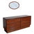 Kibaek Mobelfabrik 71” Danish Modern Rosewood 6-Drawer Dresser by Kibaek Mobelfabrik For Sale - Image 4 of 7