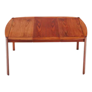 Danish Modern Extension Dining Table in Teak, Denmark, circa 1960s - a Pair