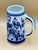 English Mid 20th Century Hand-Painted Dutch Delft Blue & White Stein / Tankard For Sale - Image 3 of 11
