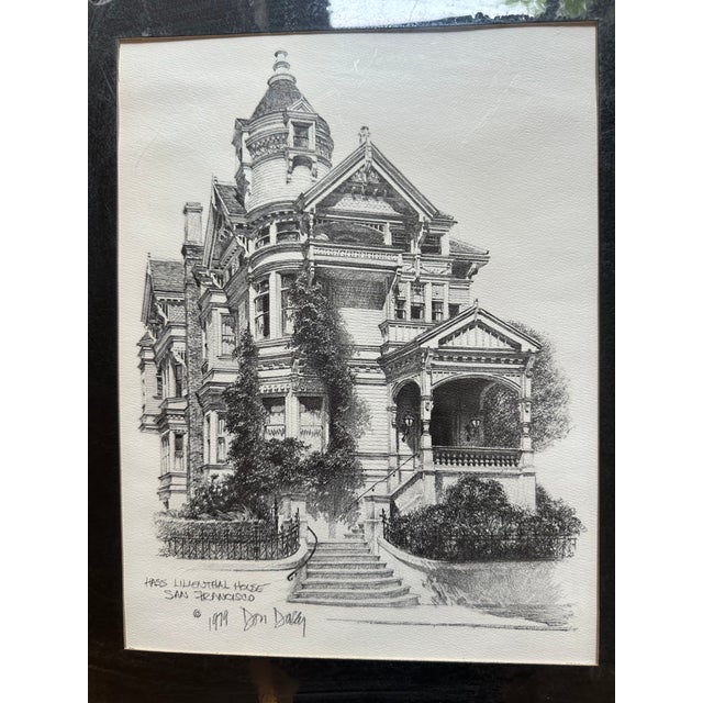 1979 Architectural San Francisco Lithograph Drawings by Don