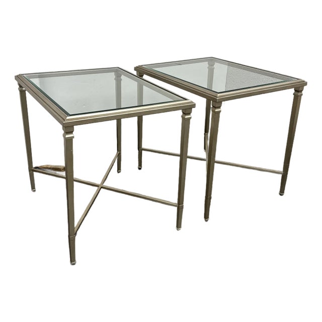 Ethan Allen Heron End Tables, Pair For Sale