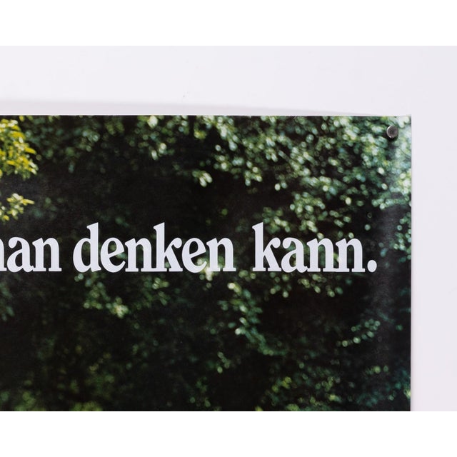 Some Things You've Wanted For As Long As You Can Remember Porsche Advertising Poster, 1970s For Sale - Image 6 of 9