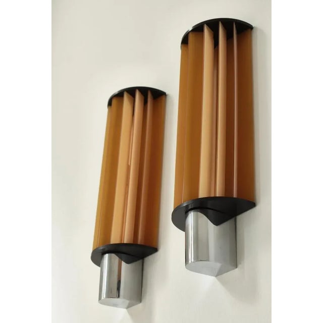 Glass Art Deco PH Wall Lamp attributed to Poul Henningsen for Louis Poulsen, 1930s, Set of 2 For Sale - Image 7 of 12