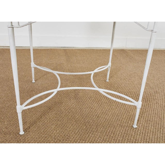 Mario Papperzini for Salterini Garden Dining Table With Drink Holders, Attributed For Sale - Image 10 of 13