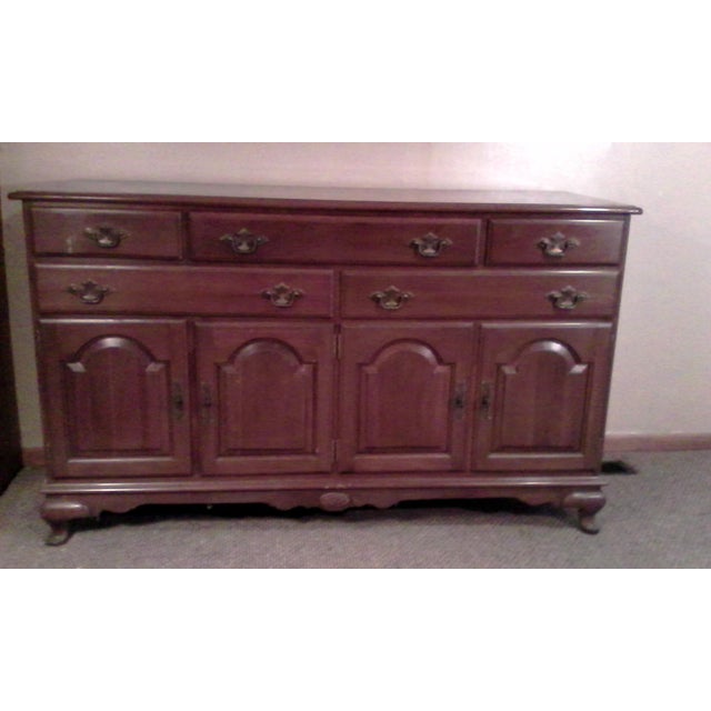 1960s Traditional Ethan Allen Dining Room Buffet Chairish