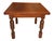 1930s Solid Oak/Mahogany Draw Leaf Dining Table With Two Extensions For Sale - Image 12 of 12
