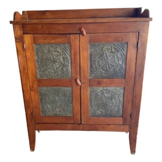 19th Century Pine and Poplar Pie Safe For Sale