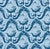 Art Deco Cravelle Wallpaper by Paule Marrot in Dark Blue For Sale - Image 3 of 3