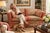 Vintage Henredon Schoonbeck Floral Upholstered Loveseat With Rolled Arms For Sale - Image 9 of 9