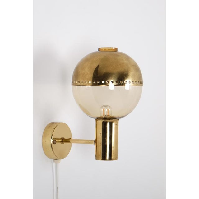 Gold Model V-149 Wall Lights by Hans-Agne Jakobsson, 1960s, Set of 2 For Sale - Image 8 of 10