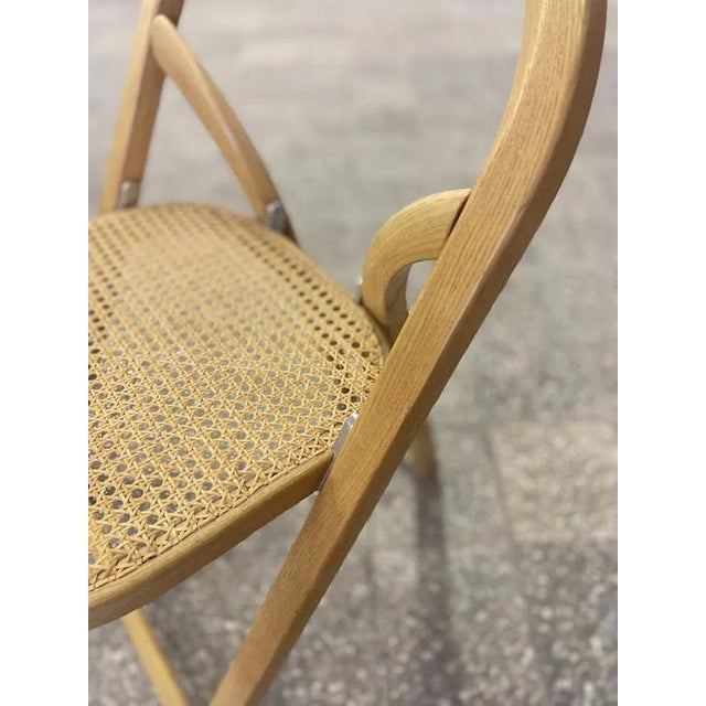 Italian Arca Folding Chair by Gigi Sabadin for Crassevig For Sale - Image 4 of 12