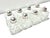 Art Deco Vintage Cut Crystal Salt & Pepper Shakers – Set of 8 For Sale - Image 3 of 6