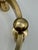 Metal Vintage Dirilyte Gold Tone 6 Candle Candelabra Set For Sale - Image 7 of 10