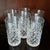 A classic set of six Mid-Century Mikasa Coventry crystal highball glasses, featuring the iconic diamond-cut crisscross...