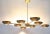 Metal Orbitale Grand Planetario Brass Chandelier by Silvio Piattelli For Sale - Image 7 of 13
