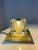 Golden Glass Wall Lamp with Brass Base from Peill & Putzler For Sale - Image 6 of 11