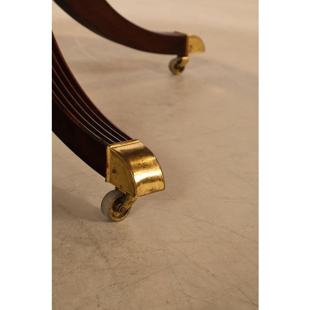 Baker Furniture 'Collectors Edition' Round Mahogany Pedestal Dining Table For Sale - Image 9 of 18