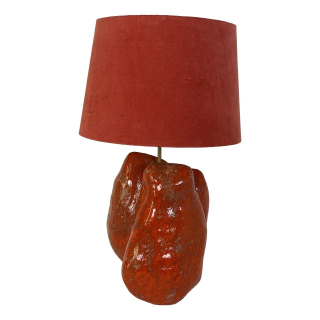 Ceramic Living Room Lamp by Lino Bersani, 1960s For Sale