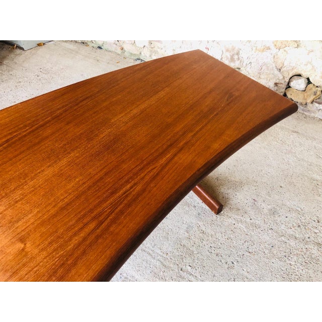 Modern Danish Teak Coffee Table by Johannes Andersen for CFC Silkeborg, 1960s For Sale - Image 9 of 18