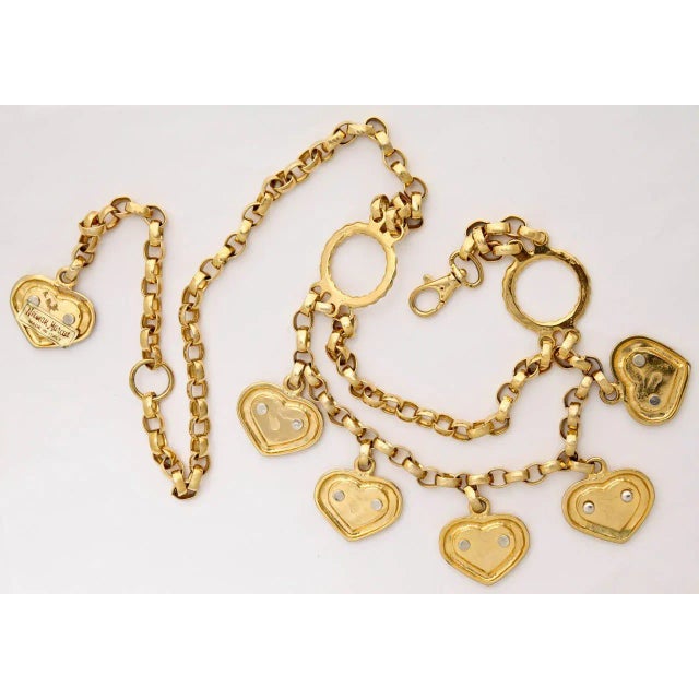1980s Italian Heart Belt For Sale In New York - Image 6 of 7