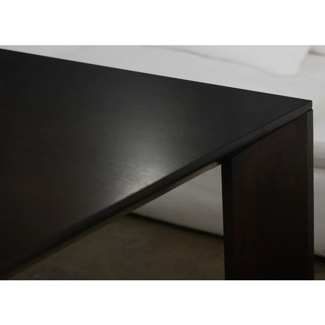 Glass Top Restoration Hardware Modern Arles Dining Table For Sale - Image 9 of 11