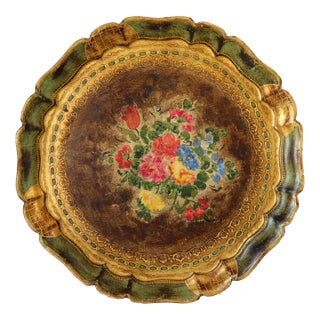 Italian Florentine Tray For Sale
