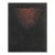 Patricia A. Pearce "Red Medusa Mantle" (Ruffled Kimono) Abstract Pen and Ink Hand Augmented Collotype 1980s For Sale