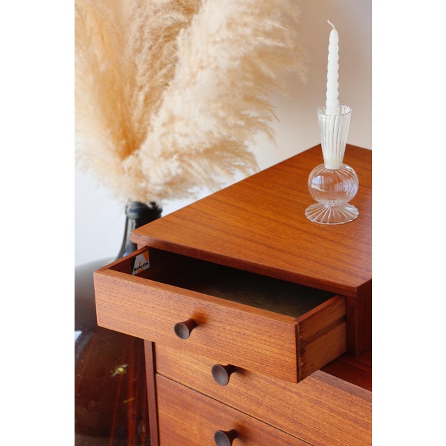 Mid-Century Scandinavian Teak Dressing Table from Avalon, 1960s For Sale - Image 6 of 18