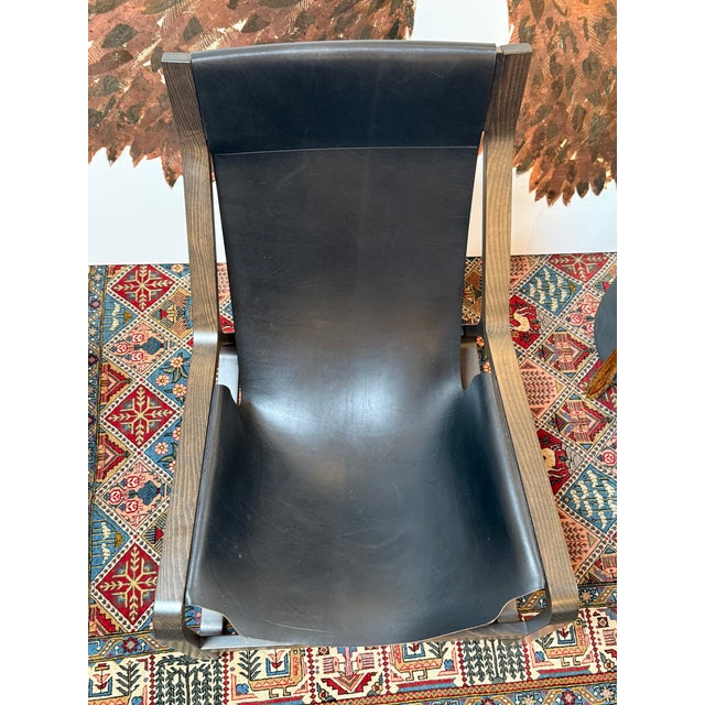 Toro Lounge Chair + Ottoman, Set For Sale - Image 10 of 12