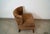 Animal Skin 1950’s Mid-Century Modern William Billy Haines Slipper Lounge Chair in Leather Suede For Sale - Image 7 of 12