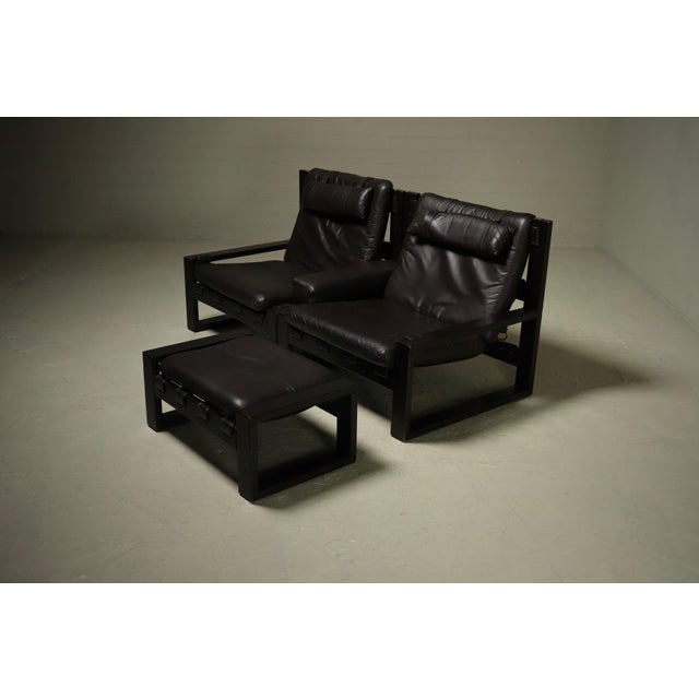 Brutalist Modular Lounge Set by Sonja Wasseur 1970s, Set of 3 For Sale - Image 4 of 14
