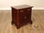 High Quality American Made Vintage Cherry Nightstand or Bedside Chest with Single Dovetailed Drawer Over Cabinet Storage...