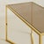 French Brass X-Base Desk with Smoked Glass Top, 1970s - 2 Available For Sale - Image 15 of 18