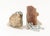 Chen Chen and Kai Williams Pair of "Metamorphic Rock" Bookends, 2013, red brick, granite, stone, marble, chains, and...