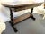 Antique Jacobean Trestle Table Desk With Drawer For Sale - Image 13 of 13