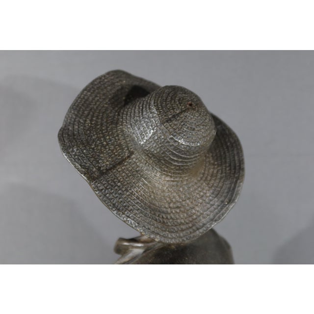 Henri Weiss, Male & Female Sculptures, Late 19th Century, Regula, Set of 2 For Sale - Image 10 of 18