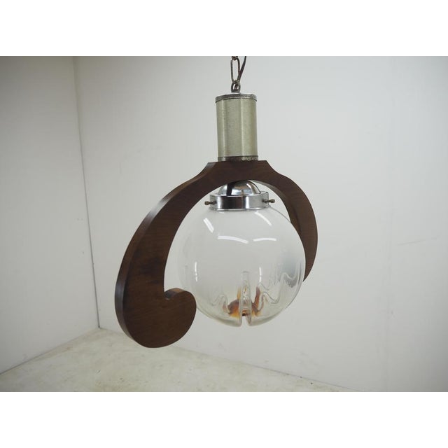 Mid-Century Pendant Lamp, Italy, 1950s For Sale - Image 4 of 15