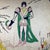 1920s Vintage Art Deco French Silk Embroidery Panel, 1920s For Sale - Image 5 of 12