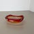1970s Italian Murano Glass Red-Yellow Bowl, 1970s For Sale - Image 5 of 18