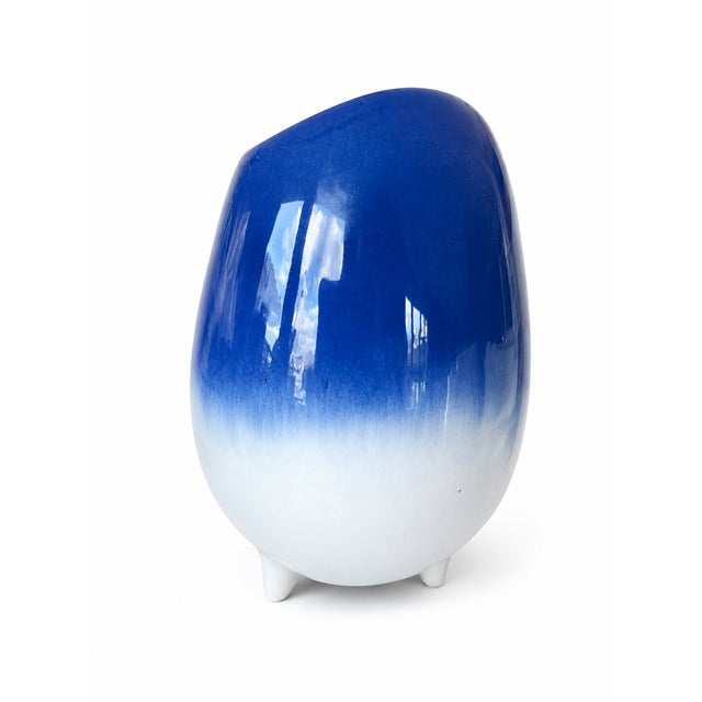 Vintage Matthew Adams Alaska Series Polar Bear Vase For Sale - Image 4 of 6