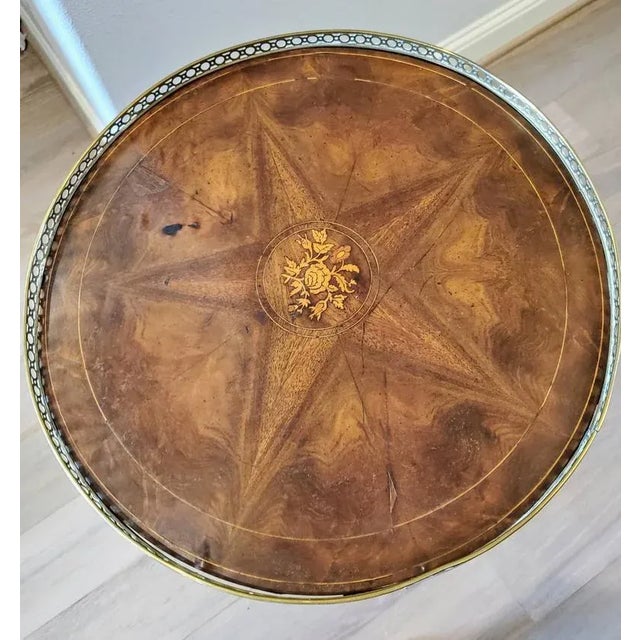 18th Century French Louis XVI Tilt-Top Guéridon For Sale - Image 10 of 11